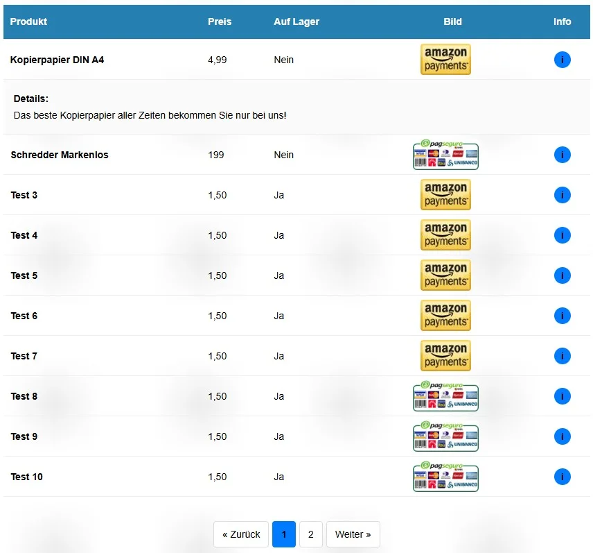 WapsterBase Tabellen Manager für Clanlisten uvm.