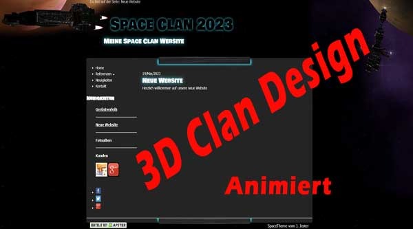 Clan Website erstellen