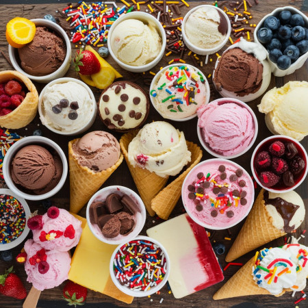100 Eiscreme Rezepte
