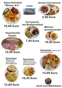 Hausgemachte Speisen am Möhnesee