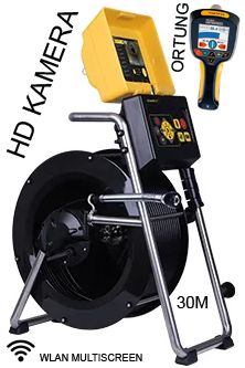 Abfluss und Kanalinspektion mit Ortung von Schäden