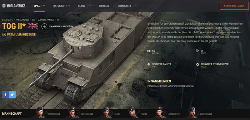 WOT TOG2 Panzer