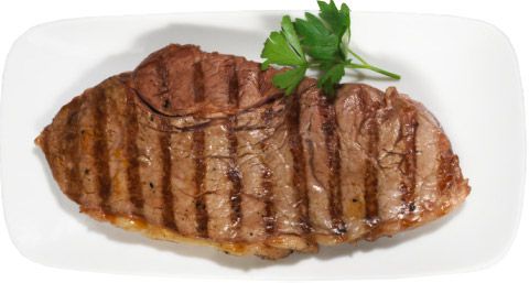 Leckeres Rumpsteak